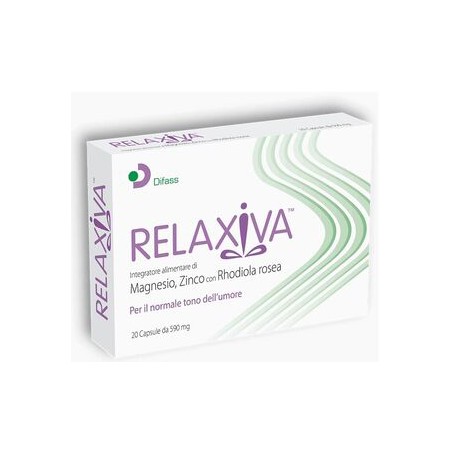 Difass International Relaxiva 20 Capsule - Integratori multivitaminici - 974402644 - Difass International - € 17,03