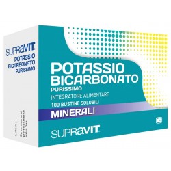 Giuriati Group Supravit Potassio Bicarbonato Purissimo 100 Bustine - Integratori multivitaminici - 901584274 - Nutriva - € 12,75