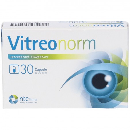 Vitreonorm Integratore Antiossidante per la Vista 60 Capsule - Integratori per occhi e vista - 933205128 - Ntc Italia - € 24,16