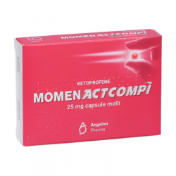MomentAct Compì 25mg 10 Capsule Molli - Farmaci per dolori muscolari e articolari - 027366032 - Momentact - € 9,02