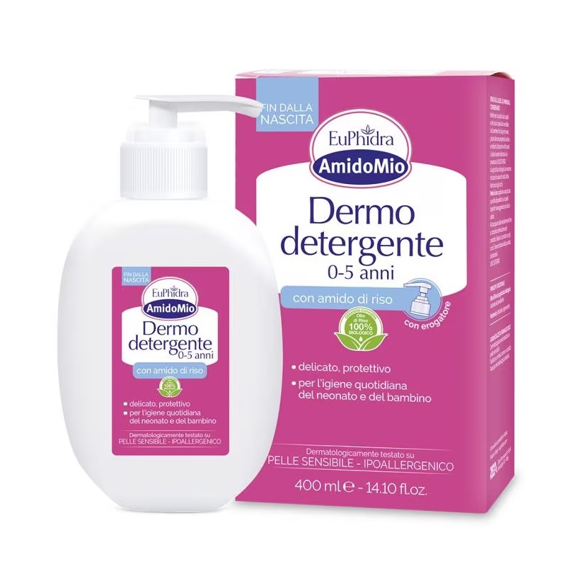 Amidomio Dermo Detergente 0-5 Anni 400 Ml - Bagnetto - 931051698 - AmidoMio - € 5,77