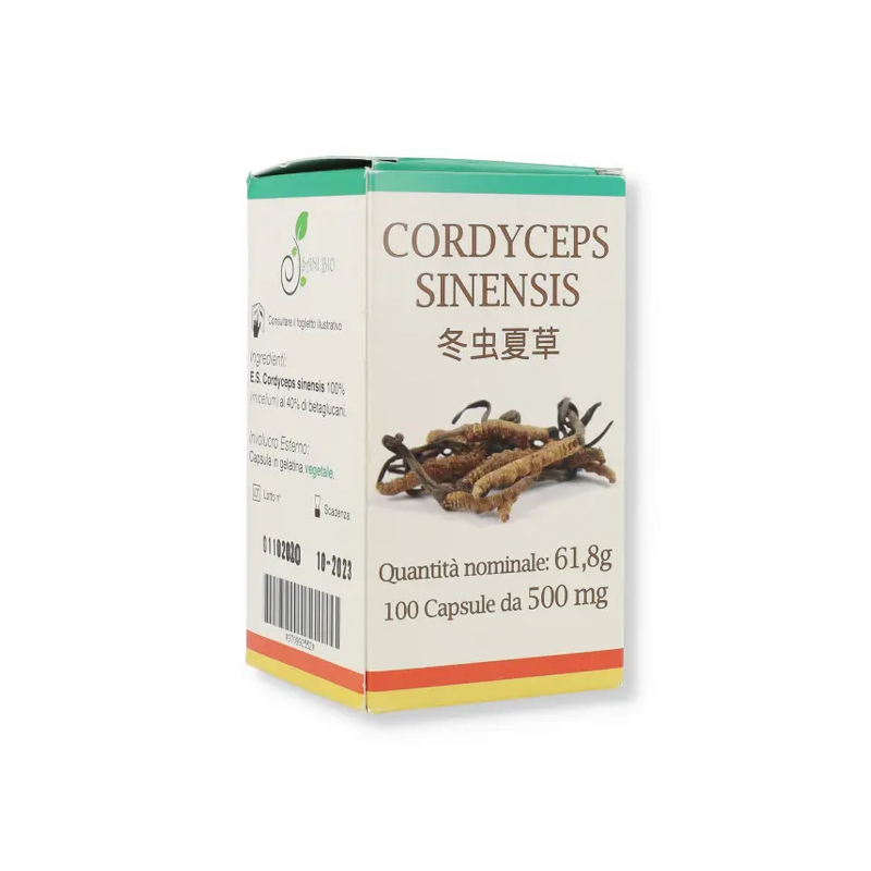Cordyceps Sinensis per le Difese Immunitarie 100 Capsule - Integratori per difese immunitarie - 970992552 - Atena Bio - € 27,64