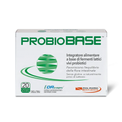 Probiobase Integratore per il Benessere Intestinale 20 Capsule - Integratori di fermenti lattici - 943941613 - Pool Pharma - ...