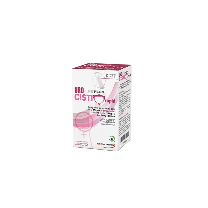 Urogermin Cisti-Plus Rapid per Cistite Femminile 14 Bustine - Integratori per cistite - 944782972 - UroGermin - € 17,33