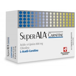 Pharmasuisse Laboratories Superala Carnitine 30 Compresse - Integratori per concentrazione e memoria - 987861008 - Pharmasuis...