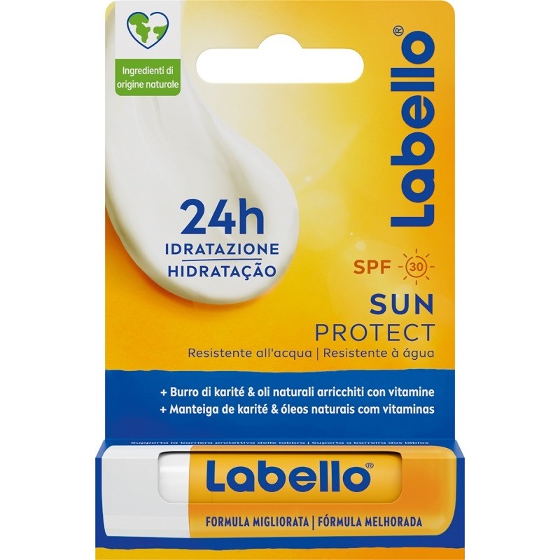 Beiersdorf Labello Sun Protect Spf30 5,5 Ml - Burrocacao e balsami labbra - 975576341 - Beiersdorf - € 3,90