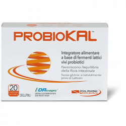 Probiokal Integratore per Benessere Intestinale 20 Capsule - Integratori di fermenti lattici - 943941649 - Pool Pharma - € 20,10