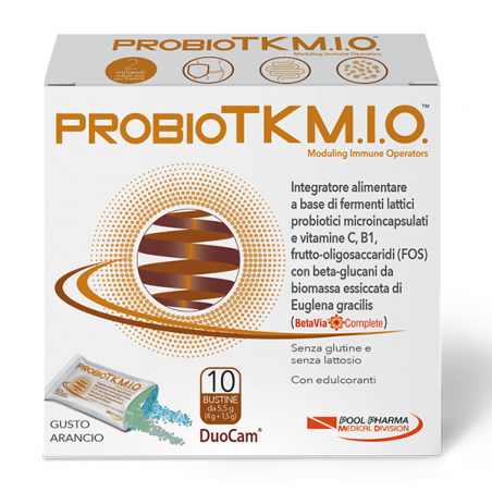 ProbioTKM.I.O. Integratore Sistema Immunitario 10 Bustine - Integratori per difese immunitarie - 945221202 - Pool Pharma - € ...