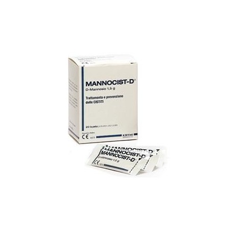 Mannocist D Trattamento e Prevenzione Delle Cistiti 20 Buste - Integratori per cistite - 934013703 - Mannocist D - € 24,91