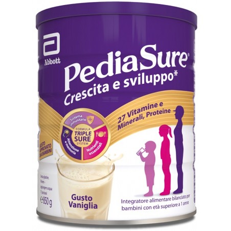 Pediasure Crescita&sviluppo Vaniglia 850 G Abbott - 1 Pediasure Crescita&sviluppo Vaniglia 850 G Abbott - 1