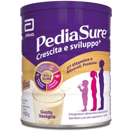 Abbott Pediasure Crescita&sviluppo Vaniglia 850 G - Integratori multivitaminici - 944290232 - Abbott - € 34,23