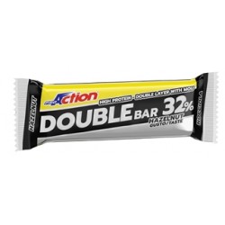 Proaction Double Bar 32% Nocciola Caramello 60 G - Integratori per sportivi - 974383200 - Proaction - € 3,07