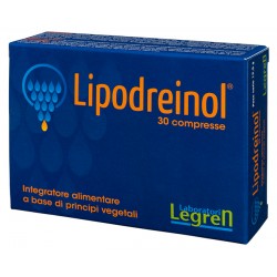 Laboratori Legren Lipodreinol 30 Compresse - Integratori per dimagrire ed accelerare metabolismo - 982090161 - Laboratori Leg...