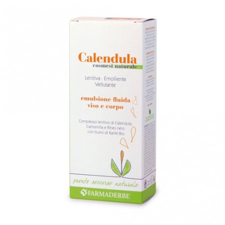 Farmaderbe Calendula Emulsione Lenitiva e Idratante 200 Ml - Creme e pomate naturali - 905042040 - Farmaderbe - € 12,05