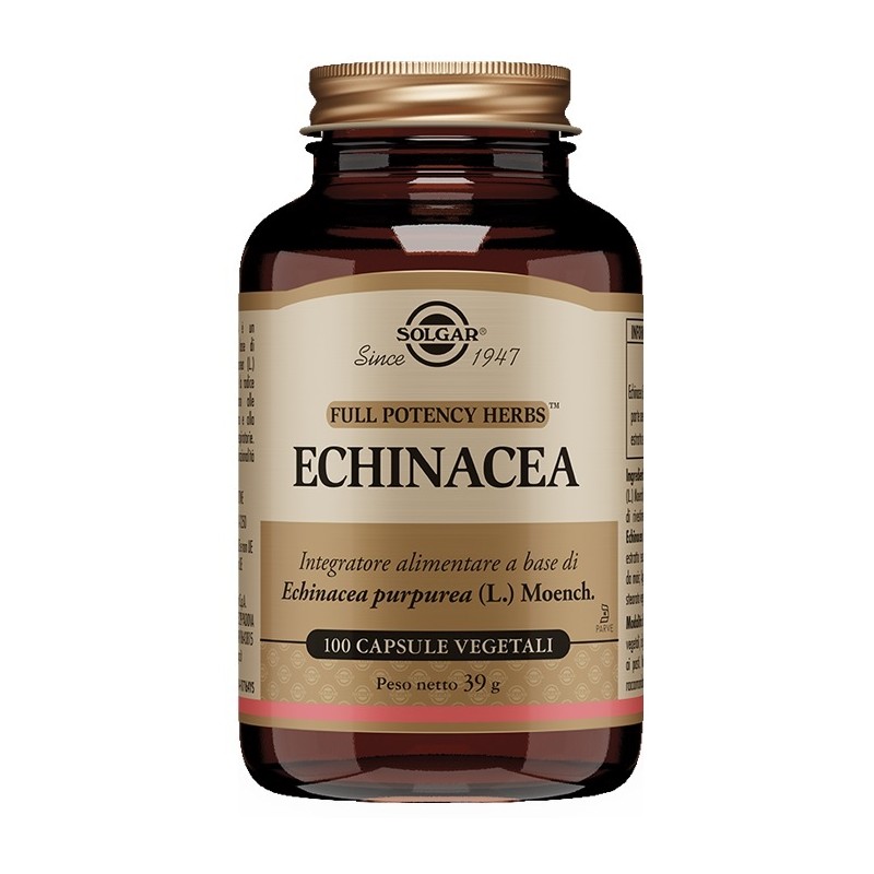 Solgar Echinacea Difese Immunitarie E Vie Respiratorie 100 Capsule Solgar - 1