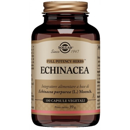 Solgar Echinacea Difese Immunitarie E Vie Respiratorie 100 Capsule Solgar - 1 Solgar Echinacea Difese Immunitarie E Vie Respiratorie 100 Capsule Solgar - 1