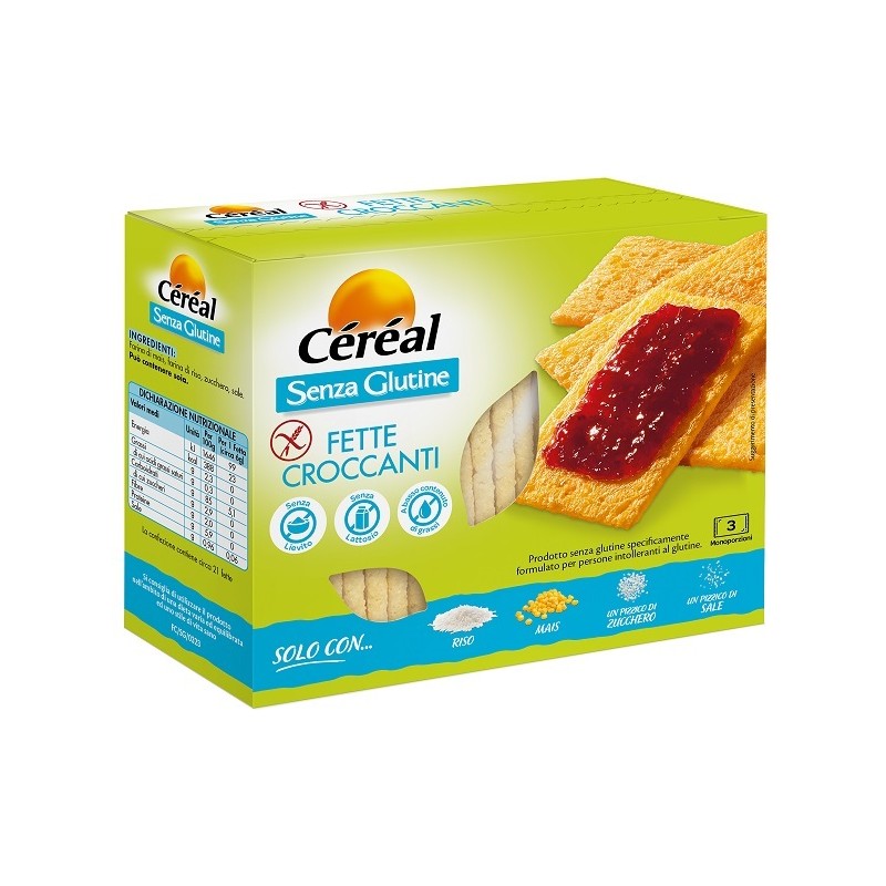 Nutrition & Sante' Italia Cereal Fette Croccanti 3 Monoporzioni - IMPORT-PF - 987651205 - Pesoforma - € 1,90