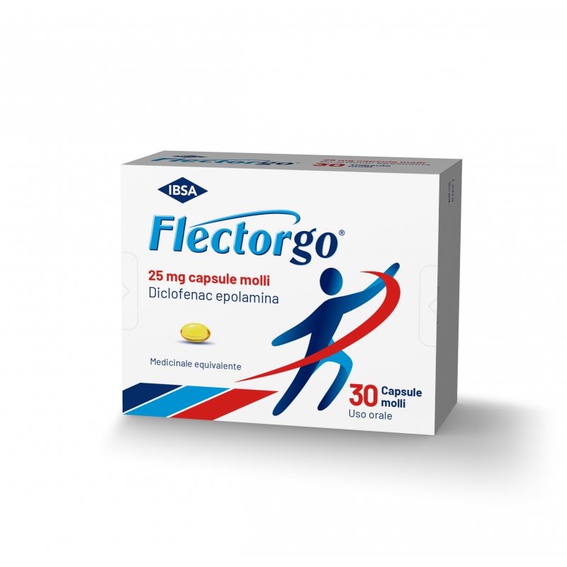 Ibsa Farmaceutici Italia Flectorgo 30 Capsule Molli 25mg Ibsa - 1