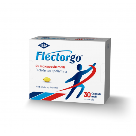 Ibsa Farmaceutici Italia Flectorgo 30 Capsule Molli 25mg - Farmaci per mal di denti - 044608077 - Ibsa - € 13,90