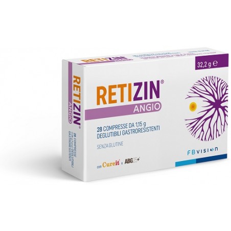 Fb Vision Retizin Angio 28 Compresse Deglutibili Gastroresistenti - Integratori multivitaminici - 946433075 - Fb Vision - € 2...