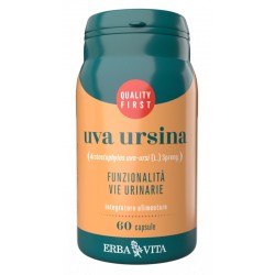 Erba Vita Group Uva Ursina 60 Capsule - Integratori per apparato uro-genitale e ginecologico - 982981298 - Erba Vita - € 10,30