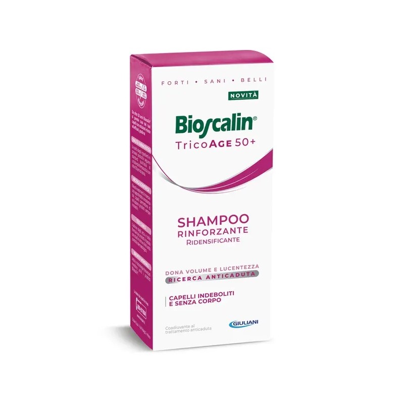 Bioscalin TricoAge Shampoo 50+ Rinforzante 200ml - Shampoo anticaduta e rigeneranti - 983794292 - Bioscalin - € 11,63