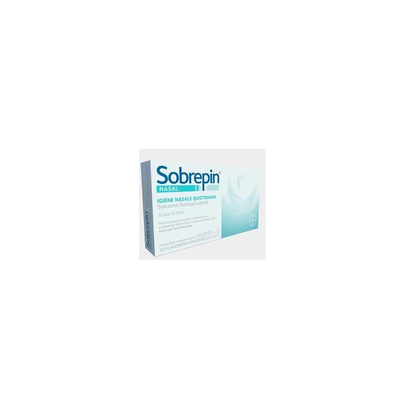 Pharmaidea Sobrepin Nasal 20 Flaconcini 5 Ml - Prodotti per la cura e igiene del naso - 923527889 - Pharmaidea - € 6,90