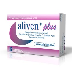 Aliven Plus Integratore Microcircolo 20 Compresse - Circolazione e pressione sanguigna - 926079613 - Errekappa Euroterapici -...