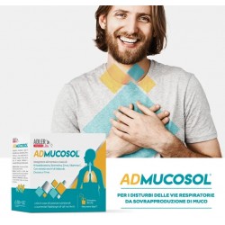 Admucosol Mucolitico N-Acetilcisteina per Apparato Respiratorio 20 Bustine Adler Lab - 2