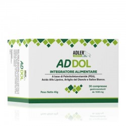 ADdol Integratore per Dolori Articolari 30 Compresse - Integratori per dolori e infiammazioni - 981909866 - Adler Lab - € 18,94