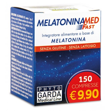 Phyto Garda MelatoninaMed Fast Integratore 150 Compresse - Integratori per dormire - 970263935 - Phyto Garda - € 6,47