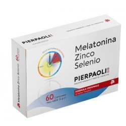 Pierpaoli Melatonina Zinco Selenio 60 Compresse - Integratori per umore, anti stress e sonno - 970283952 - Pierpaoli Exelyas ...