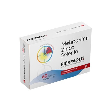 Pierpaoli Melatonina Zinco Selenio 60 Compresse - Integratori per umore, anti stress e sonno - 970283952 - Pierpaoli Exelyas ...