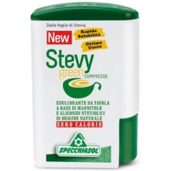 Specchiasol Stevygreen New 100 Compresse - Dolcificanti ed edulcoranti - 970924965 - Specchiasol - € 4,58