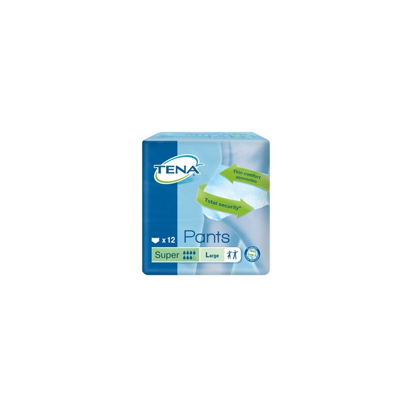 Essity Italy Pannolone Pull Up Tena Pants Super Taglia Large 12 Pezzi Tena - 1