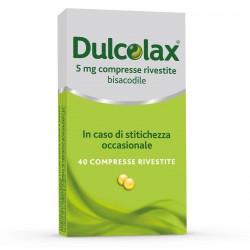 Dulcolax Lassativo Supposte Efficacia Veloce 5 mg 40 Compresse - Farmaci per stitichezza e lassativi - 042515054 - Medifarm -...
