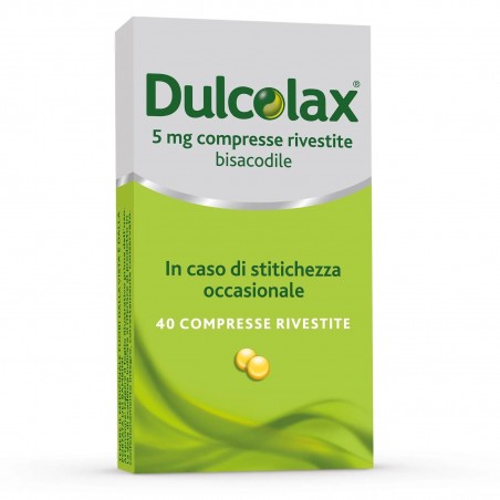 Dulcolax Lassativo Supposte Efficacia Veloce 5 mg 40 Compresse Dulco - 1 Dulcolax Lassativo Supposte Efficacia Veloce 5 mg 40 Compresse Dulco - 1
