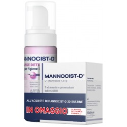 Polifarma Benessere Mannocist-d 20 Buste + Mannocist-d Mousse Detergente Antibatterico 150 Ml In Omaggio - Igiene intima - 98...