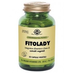 Solgar Fitolady Periodo Premestruale e Menopausa 50 Capsule Vegetali - Integratori per ciclo mestruale e menopausa - 90164668...