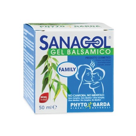 Sanagol Gel Balsamico Senza Canfora E Senza Mentolo 50 Ml - Creme e pomate naturali - 904567068 - Sanagol - € 4,18