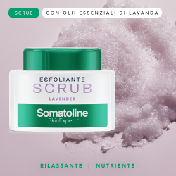 Somatoline Skin Expert Scrub Salino Osmotico Alla Lavanda 350 G - Trattamenti esfolianti e scrub per il corpo - 983169640 - S...