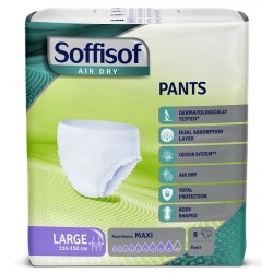 S. I. L. C. Pannolone Soffisof Air Dry Pants Maxi Large 8 Pezzi - Prodotti per incontinenza - 986474474 - Silc - € 8,31