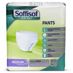 S. I. L. C. Pannolone Soffisof Air Dry Pants Maxi Medium 8 Pezzi - Prodotti per incontinenza - 986474486 - Silc - € 8,31