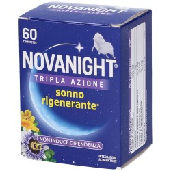Novanight Melatonina per Favorire il Sonno 60 Compresse - Integratori per dormire - 982984852 - Novanight - € 19,71