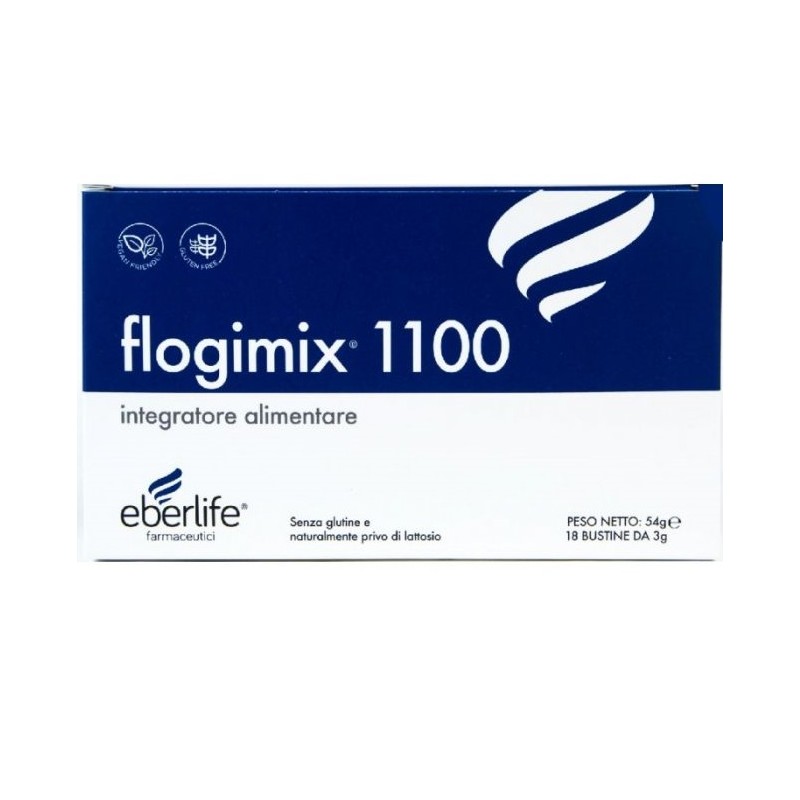 Flogimix 1100 Antinfiammatorio Anticellulite 18 Bustine - Integratori per dolori e infiammazioni - 979683745 -  - € 15,33