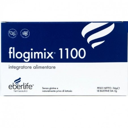 Flogimix 1100 Antinfiammatorio Anticellulite 18 Bustine - 1 Flogimix 1100 Antinfiammatorio Anticellulite 18 Bustine - 1
