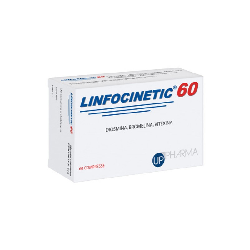 Linfocinetic Drenaggio Liquidi 60 Compresse - Integratori drenanti e pancia piatta - 974058885 - Up Pharma - € 38,30