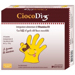 Pediatrica Ciocodi3 30 Tavolette Di Cioccolato - Integratori per dolori e infiammazioni - 987856616 - Pediatrica - € 20,38