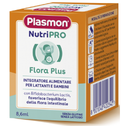 Plasmon NutriPRO Flora Plus Equilibrio Flora Intestinale Bambini Gocce - Fermenti lattici per bambini - 988141279 - Plasmon -...