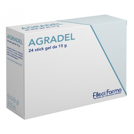 Elleci' Farma Agradel 24 Stick Pack Da 15 G - Integratori per apparato digerente - 986909428 - Elleci' Farma - € 14,48